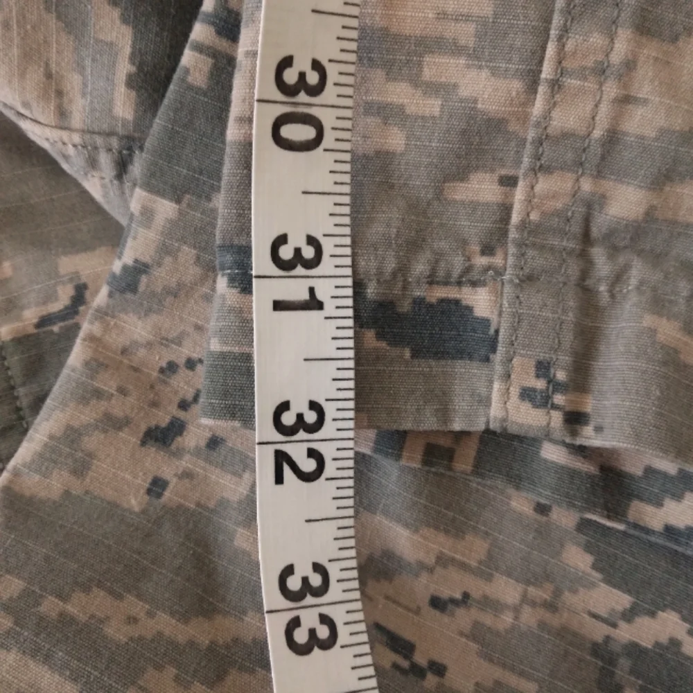 Airforce fatigues/ABU set- pants 34-36"x32" jacket L - Picture 7 of 9